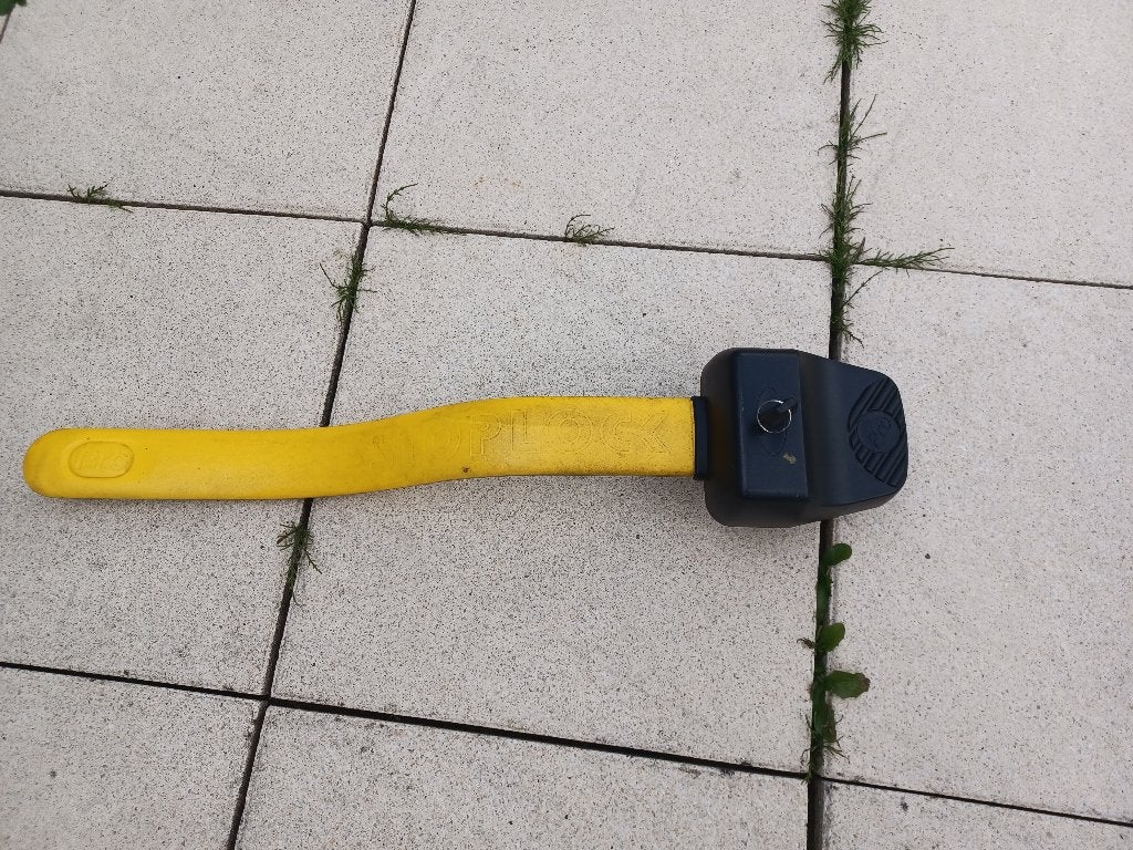 Stoplock Pro , stuurslot , auto / bus of camper , 1 sleutel, Auto diversen, Ophalen, Gebruikt
