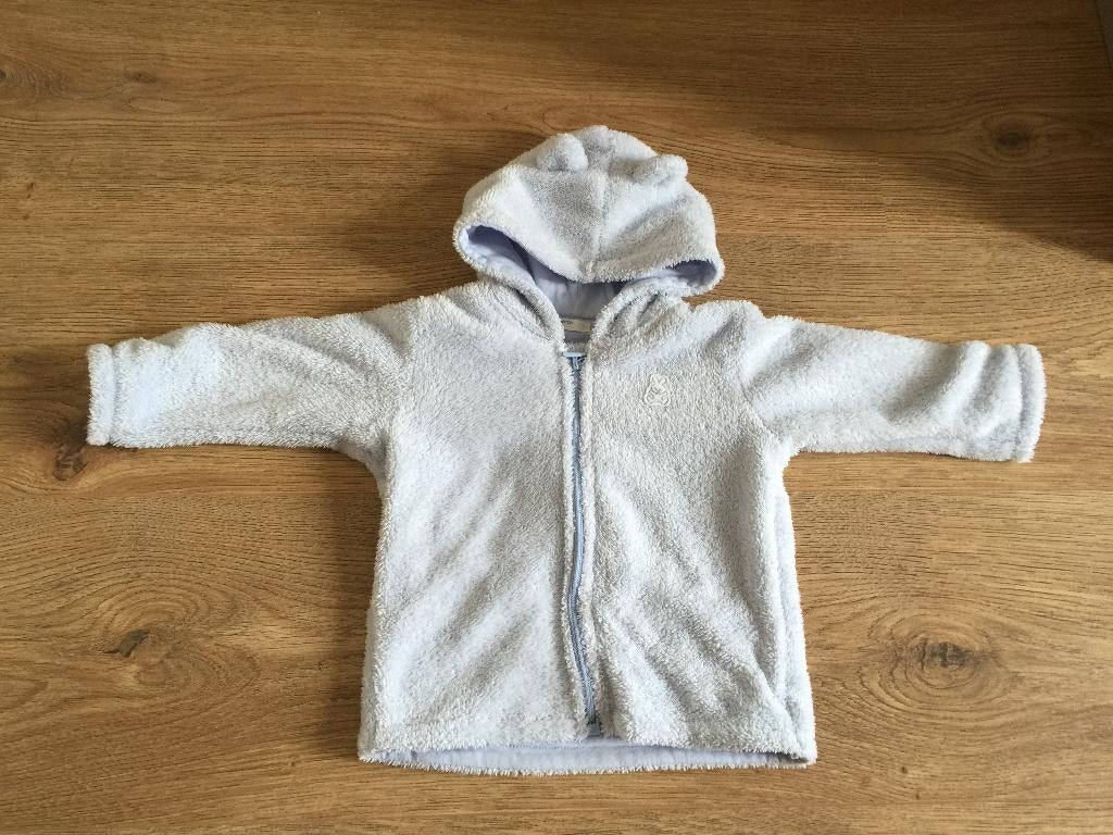 Teddy vest jasje maat 68 baby Benetton, Ophalen, Jongetje of Meisje, Zo goed als nieuw, Jasje