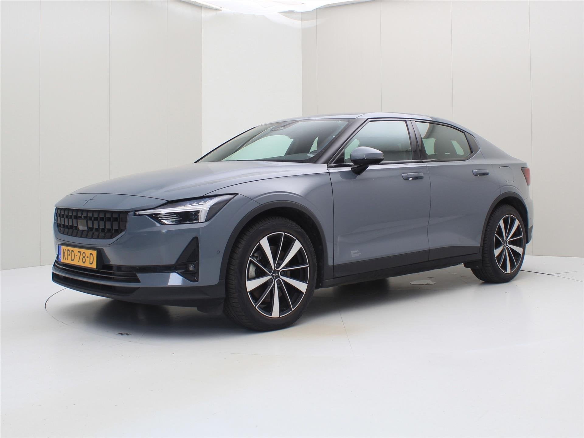 Polestar 2 Long Range Single Motor 78kWh 94% SoH [ STOELVERW, Automaat, Stof, Gebruikt, Zwart