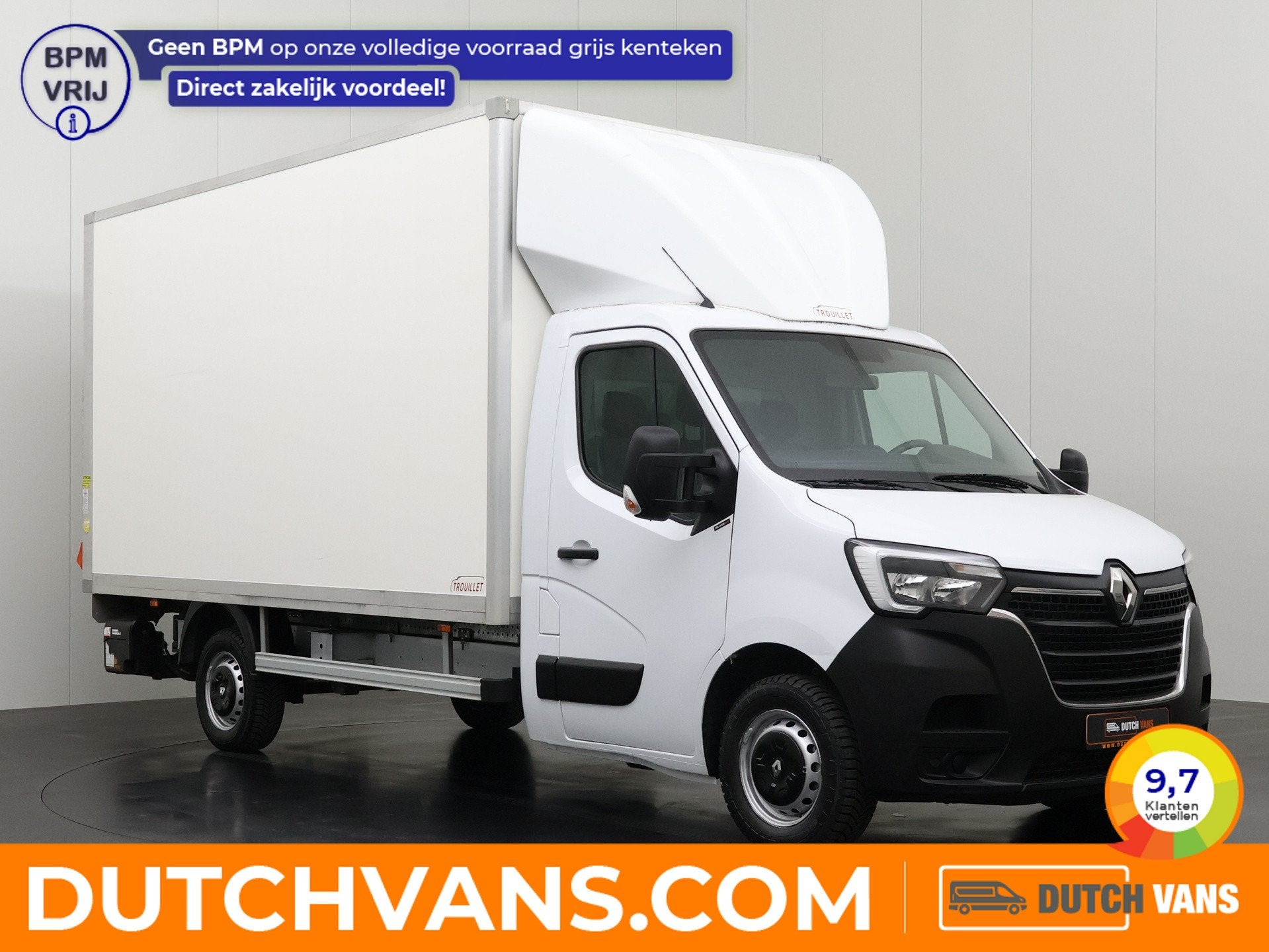Renault Master 2.3DCi 145PK Bakwagen+Laadklep | Navigatie |, 145 pk, Gebruikt, Euro 6, 2565 kg