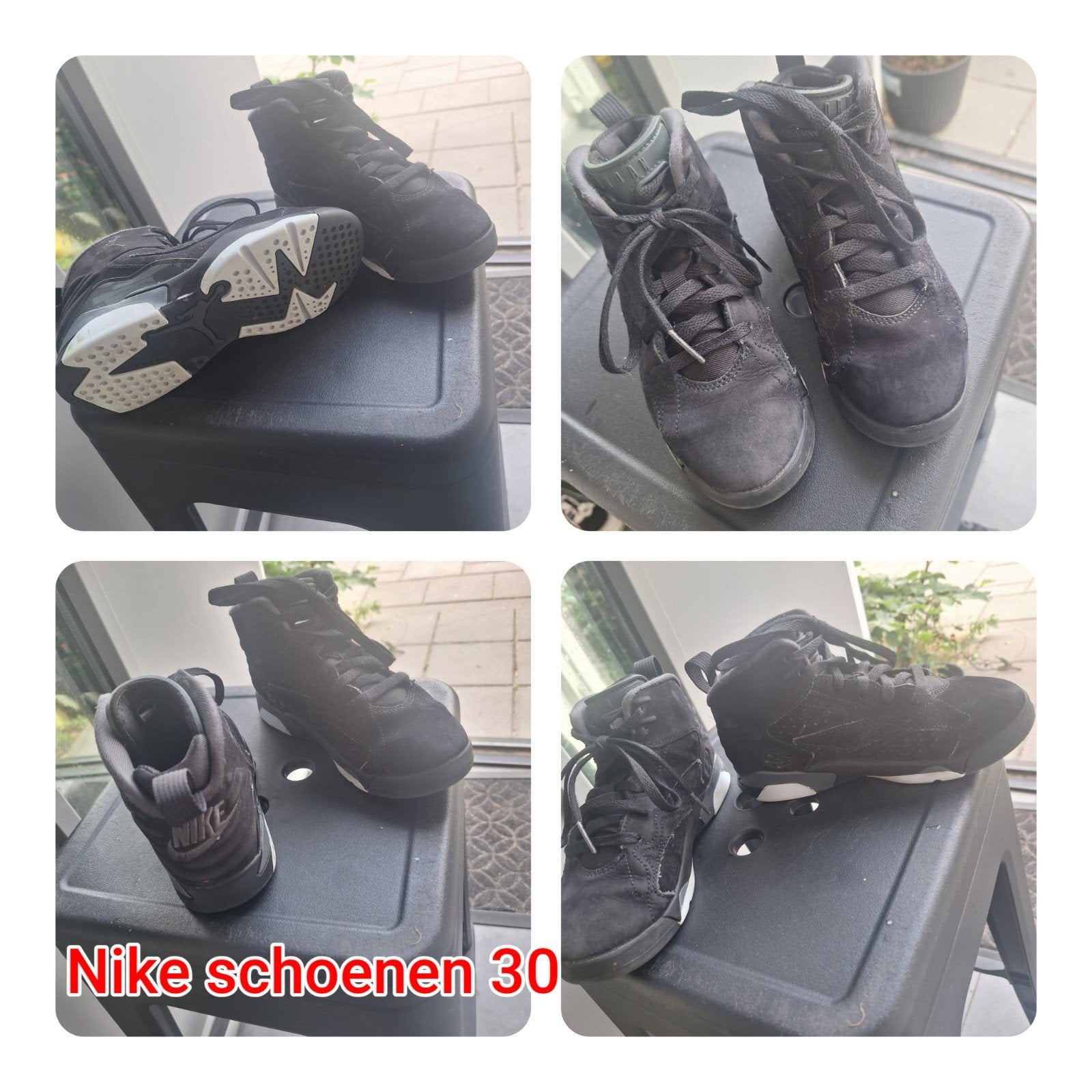 Nike schoenen maat 30 - Zwart, Kinderen en Baby's, Kinderkleding | Schoenen en Sokken, Ophalen, Gebruikt, Jongen of Meisje, Schoenen