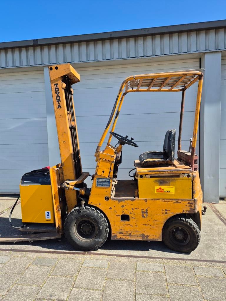 Elektrische Toyota Heftruck - 1500 kg en 5m hoog, Ophalen, Heftruck, Toyota, 1000 tot 2000 kg