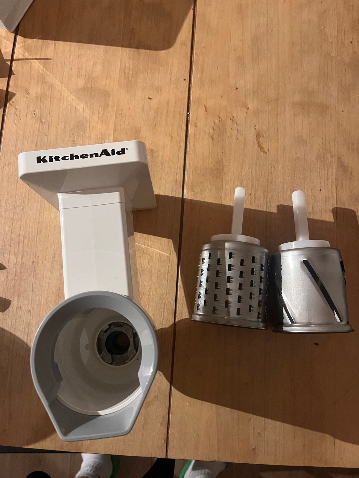 KitchenAid Shredder met 2 Raspen, Ophalen of Verzenden, Zo goed als nieuw