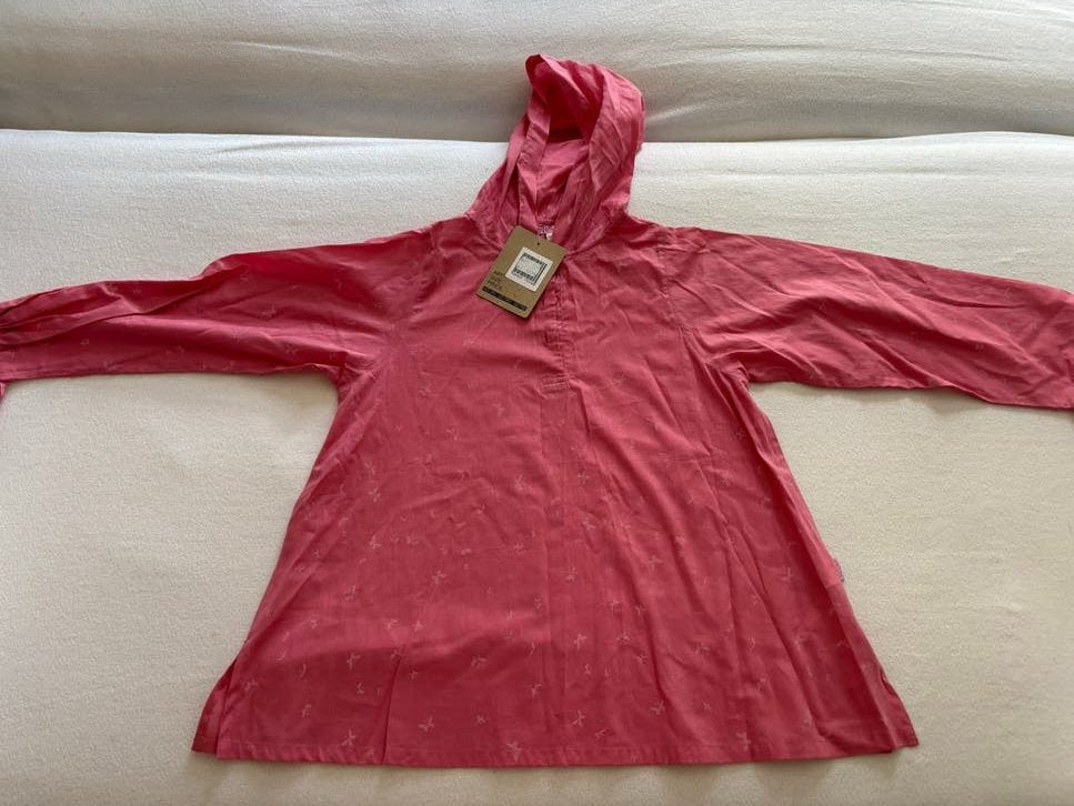 Meisjesblouse mt 140, Dieren en Toebehoren, Hondenkleding, Ophalen of Verzenden, Zo goed als nieuw, Hondenjas