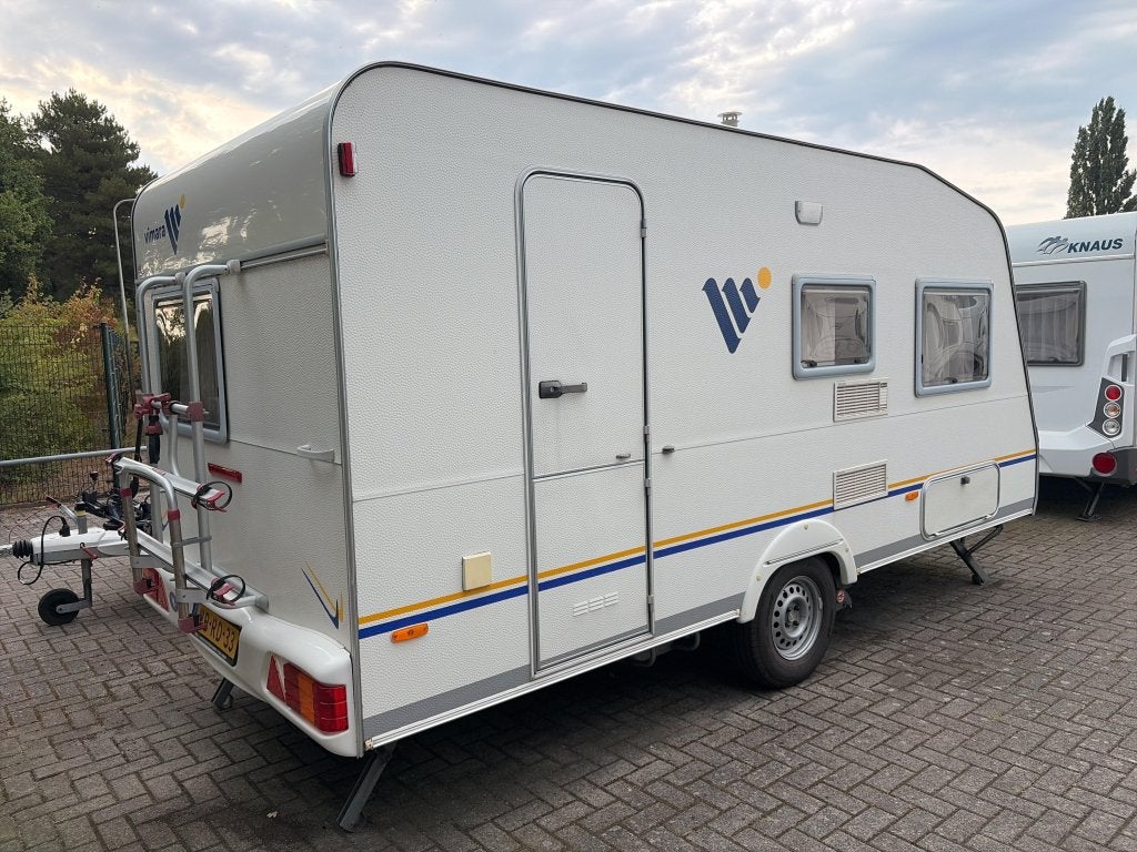 Knaus Vimara 420 Mover/Voortent/Fietsdr., Caravans en Kamperen, Overige typen, Bedrijf, Treinzit, 750 - 1000 kg