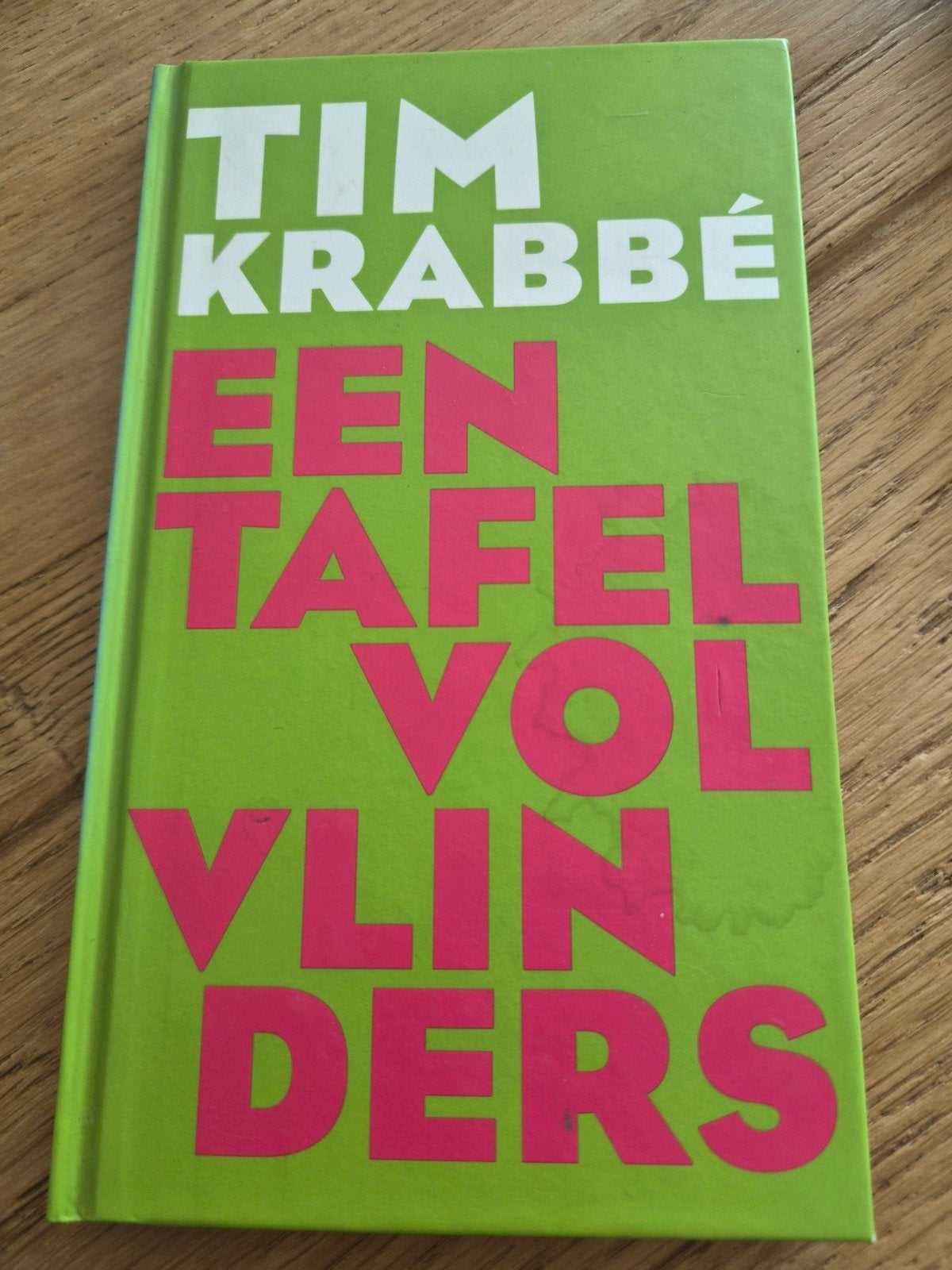 Tim Krabbé - Een tafel vol vlinders, Ophalen of Verzenden, Gelezen, Tim Krabbé, Nederland