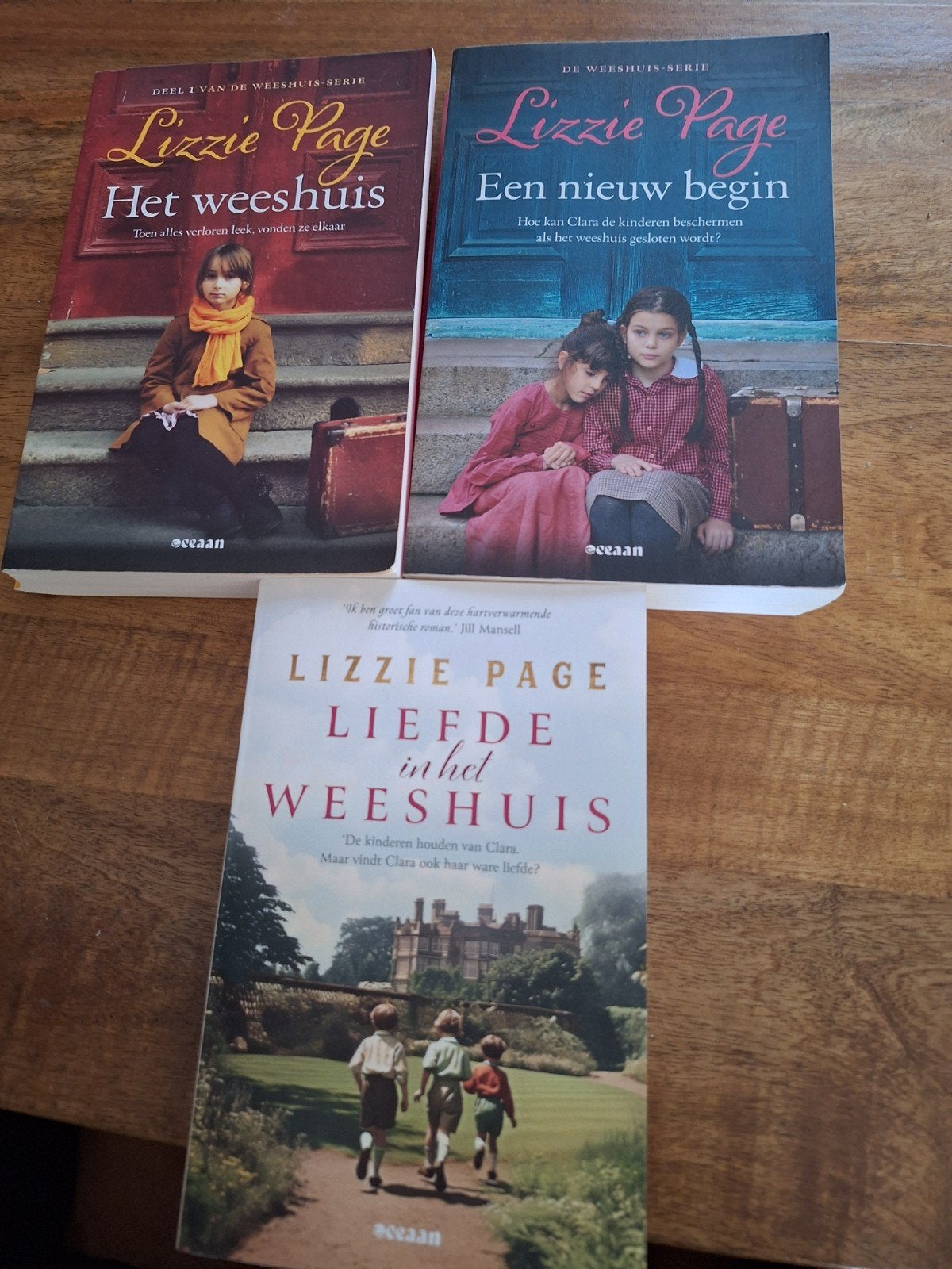 Lizzie Page - Het weeshuis serie (3 boeken), Boeken, Ophalen of Verzenden, Zo goed als nieuw, Lizzie Page, Nederland