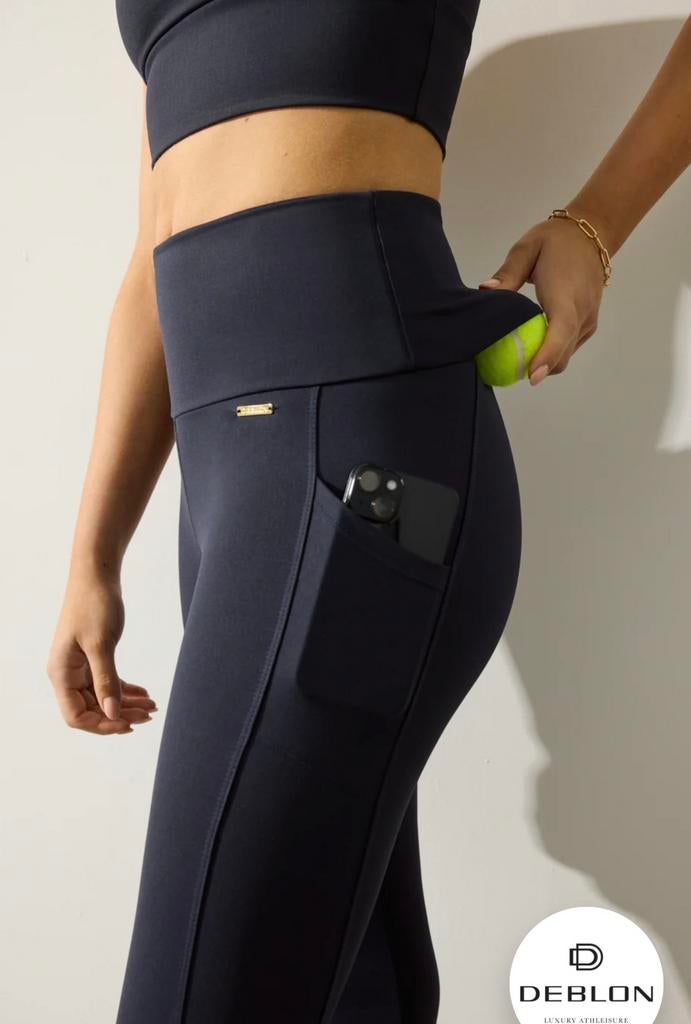 Deblon Legging Lynn high waist L / XL, Zwart, Maat 42/44 (L), Ophalen of Verzenden, Fitness of Aerobics