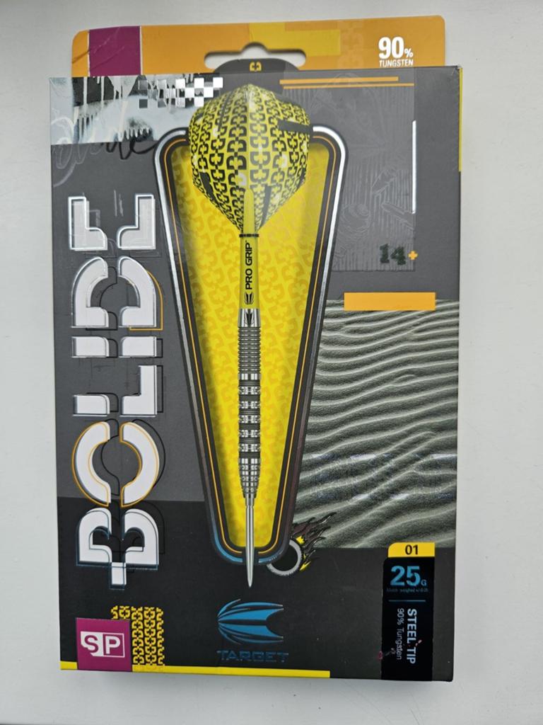 Target Bolide 01 Darts - 25g, 90% Tungsten Steel Tip, Ophalen of Verzenden, Nieuw, Pijlen