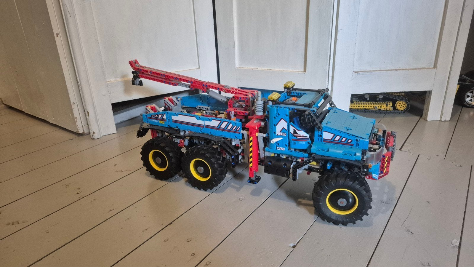 Lego Technic 42070 6x6 All Terrain Sleepwagen, Ophalen, Zo goed als nieuw, Overige merken