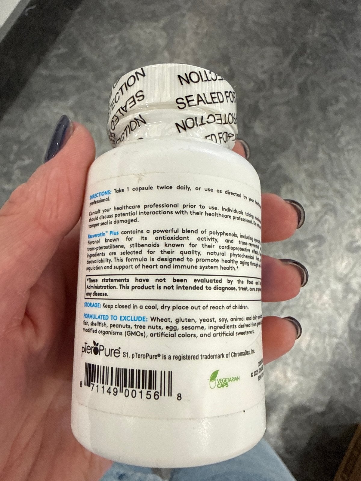 Xymogen Resveratin Plus - 60 Vegetarische Capsules, Ophalen of Verzenden, Nieuw, Poeder of Drank