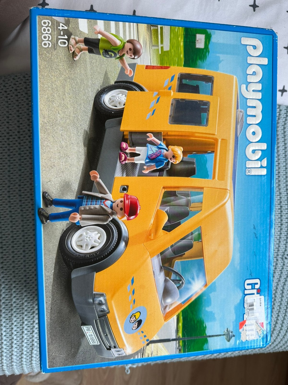 Playmobil 6866 schoolbus, Ophalen of Verzenden, Zo goed als nieuw