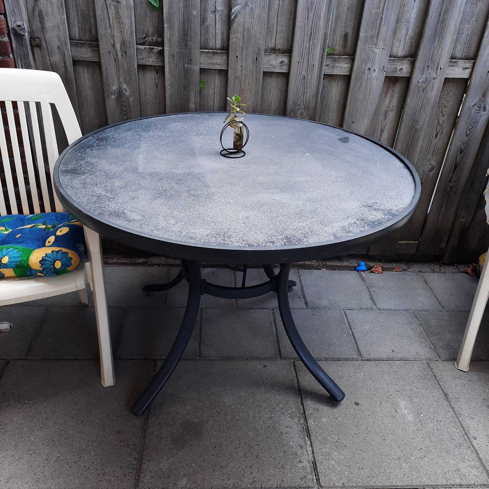 leuke tuintafel, Tuin en Terras, Tuintafels, Ophalen, Gebruikt, Rond