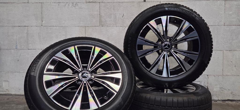 17" Mercedes W206 C all-terrain W213 velgen winterbanden, Gebruikt, Banden en Velgen, 17 inch, V