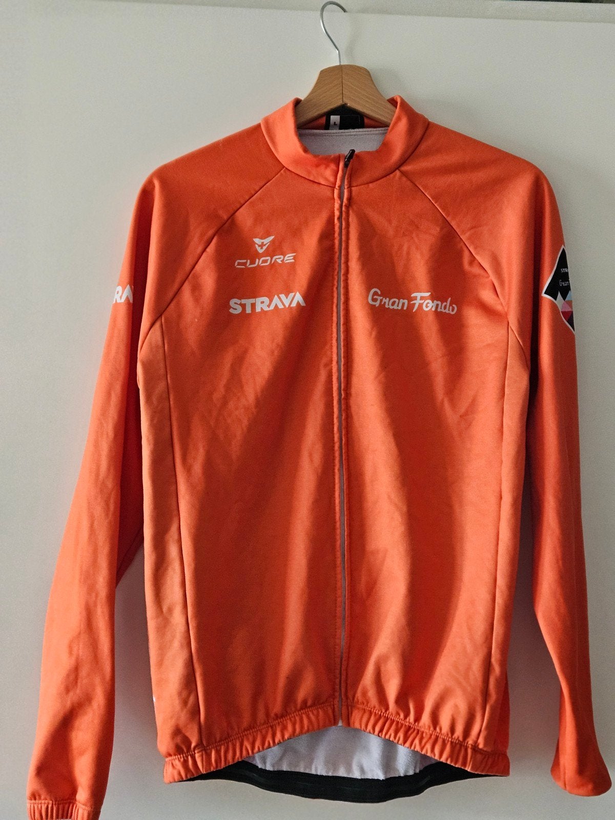 Cuore Strava Gran Fondo Najaar/Winter Fietsjack, Fietsen en Brommers, Fietsaccessoires | Fietskleding, Ophalen of Verzenden, Bovenkleding