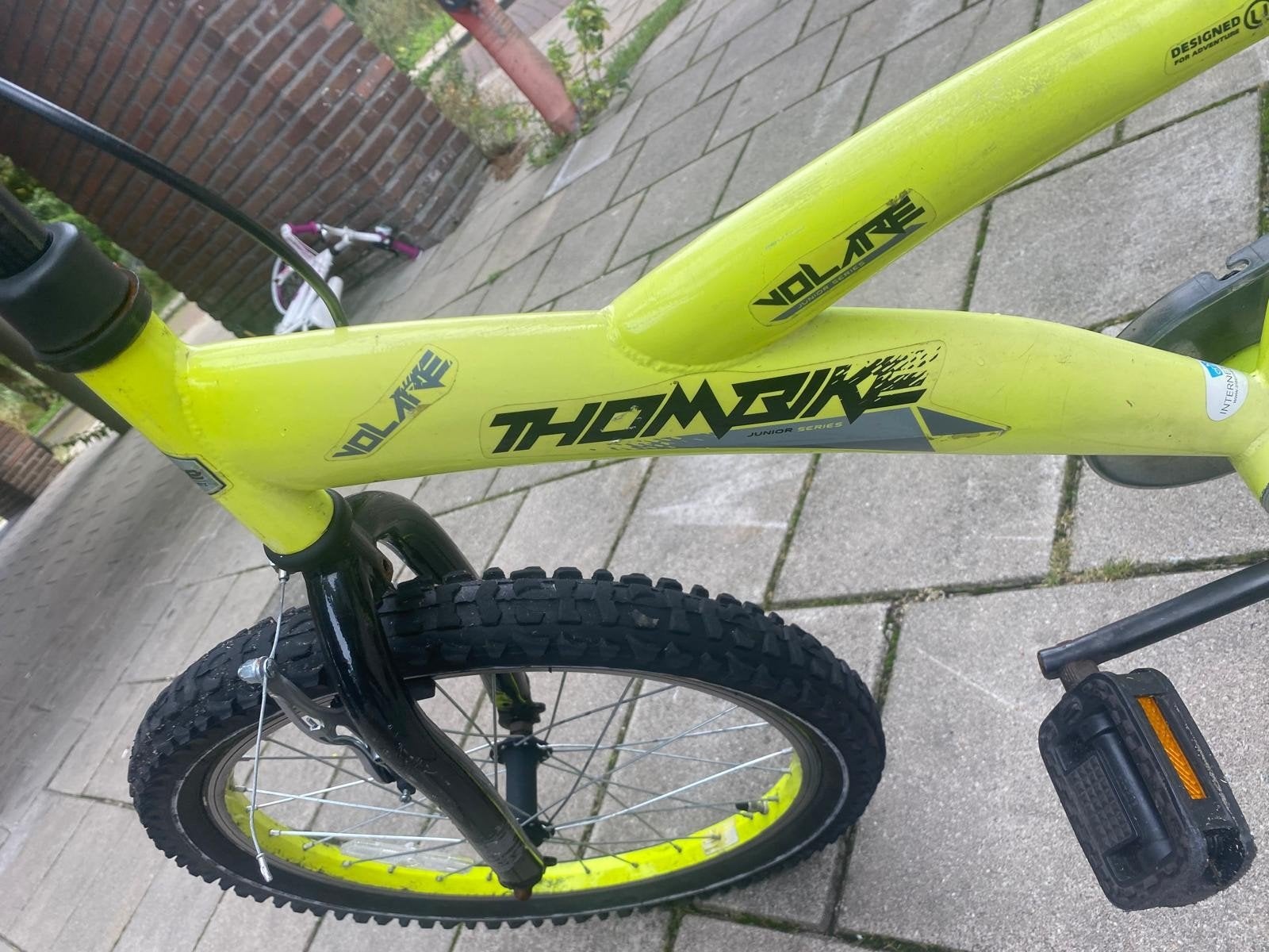 Volare thombike  jongensfiets groen, Ophalen, 16 tot 20 inch, Staal, Zo goed als nieuw