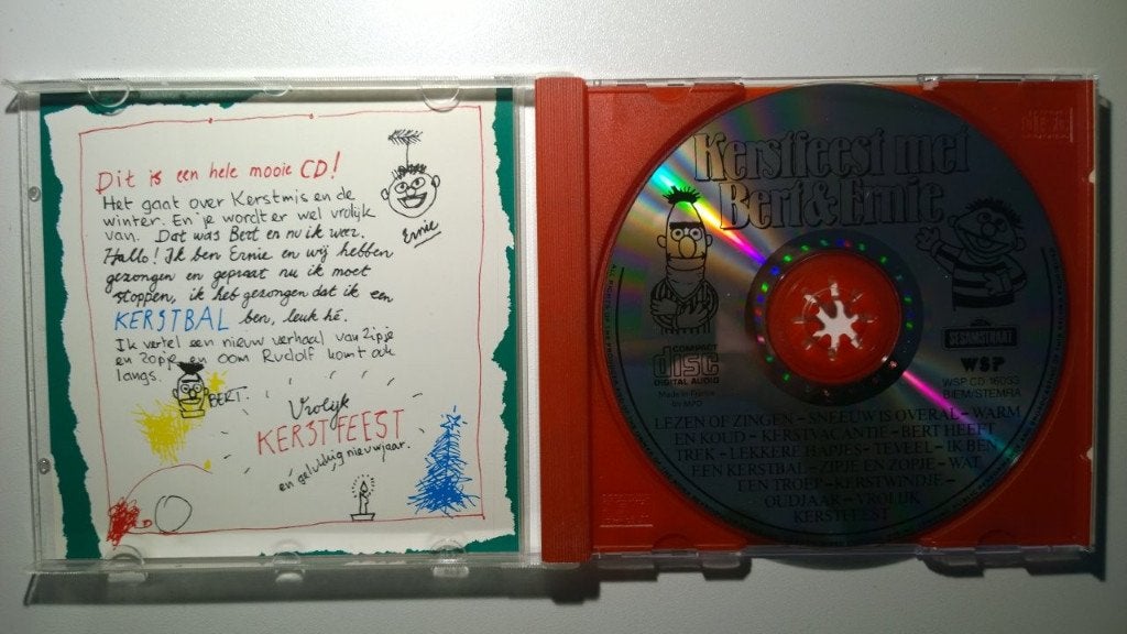 Bert & Ernie - Kerstfeest Met Bert & Ernie, Ophalen of Verzenden, Zo goed als nieuw, Kerst, Album