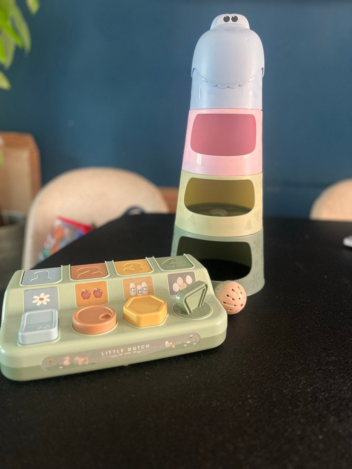Little Dutch Pop-up Boerderijdieren & Playgo Stapeltoren Din, Kinderen en Baby's, Speelgoed | Babyspeelgoed, Ophalen of Verzenden