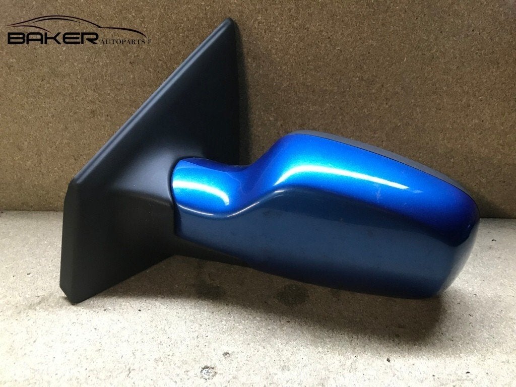 Buitenspiegel links blauw Renault Clio III ('05-'12) TEI45, Gebruikt, Renault, Ophalen of Verzenden