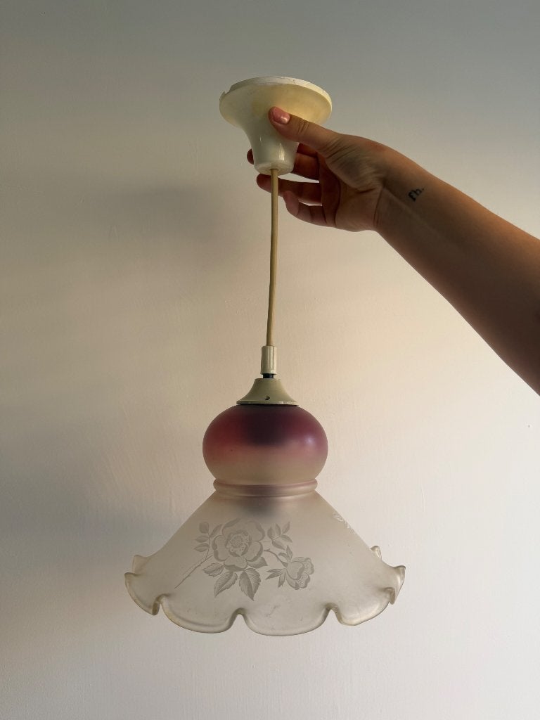 Antieke lamp, Ophalen