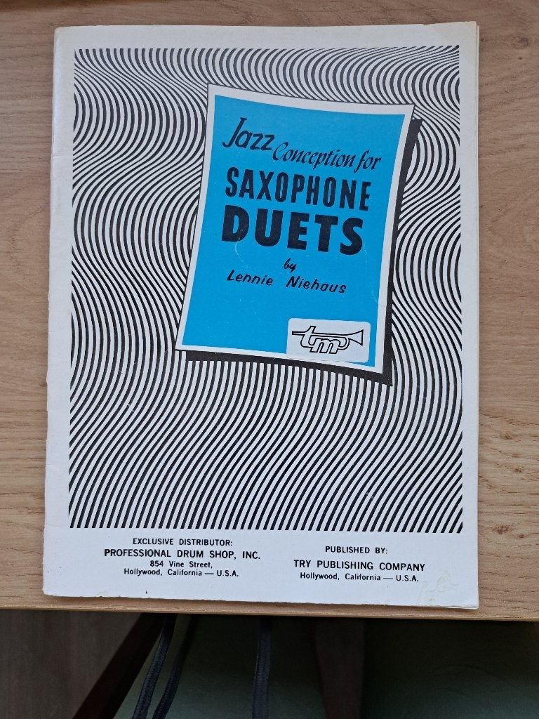 Jazz conception saxophone duets, Saxofoon, Ophalen of Verzenden, Zo goed als nieuw, Artiest of Componist