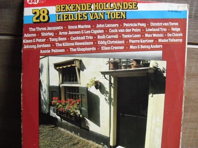 - 28 Bekende Hollandse Liedjes van Toen - LP, Gebruikt, Beschermende buitenhoes, Ophalen of Verzenden, 1970 - 1979