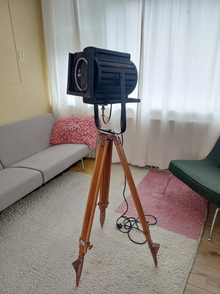Theaterlamp op statief, Ophalen, Gebruikt, 100 tot 150 cm