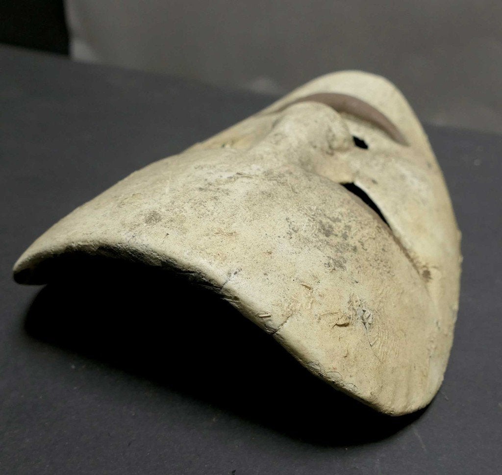 Antiek Masker MQ3 Topeng oud Doden Maskers doodskop beeld, Ophalen of Verzenden