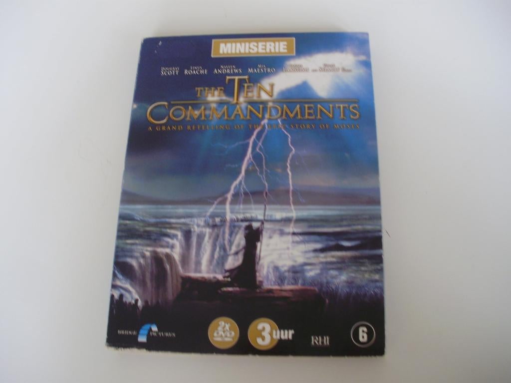 The ten Commandments / DVD / 10 / miniserie / mini serie, Vanaf 12 jaar, Ophalen of Verzenden, Gebruikt