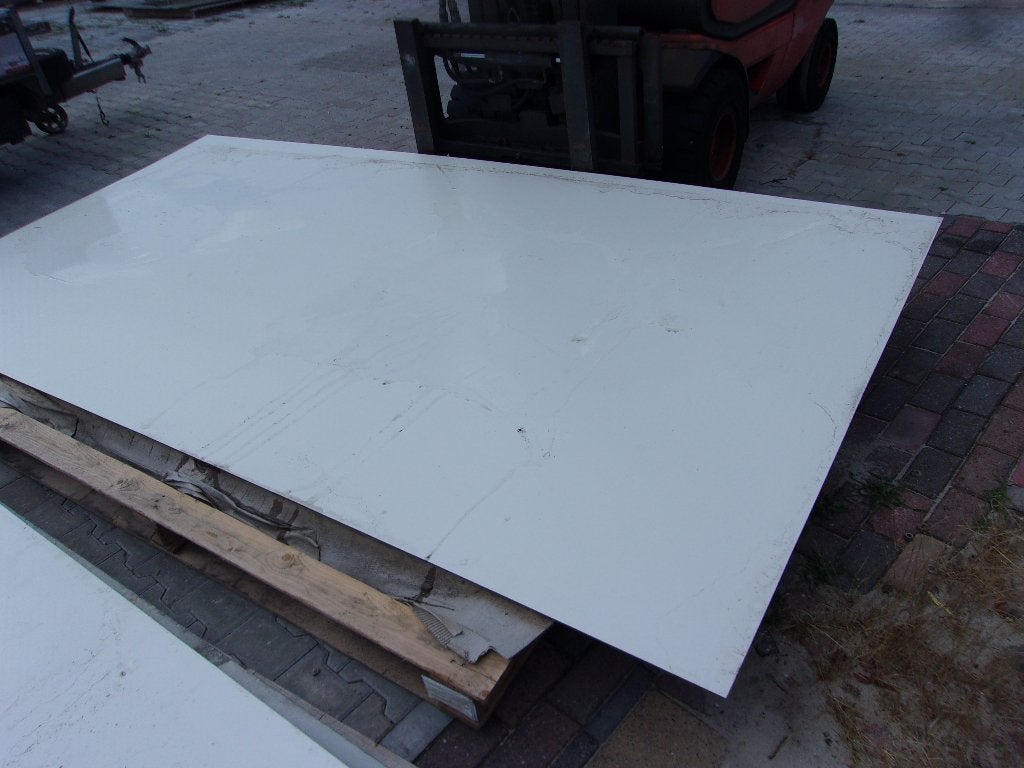 trespa platen wit dubbelzijdig, Doe-het-zelf en Verbouw, Platen en Panelen, Ophalen of Verzenden, Zo goed als nieuw, Overige materialen