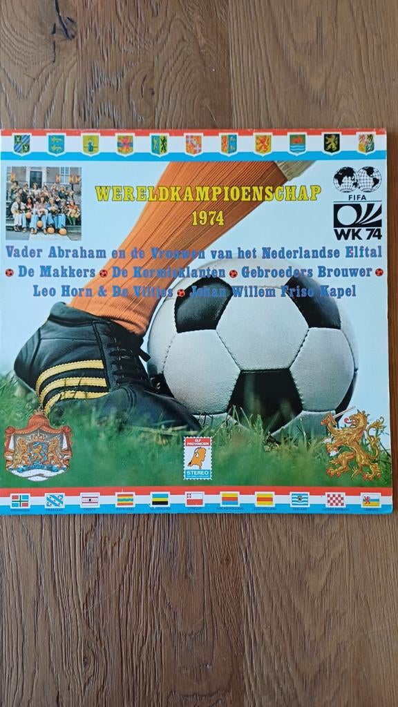 WK 1974 Nederland elftal vinyl LP - Vader Abraham, Cd's en Dvd's, Ophalen of Verzenden, Gebruikt, Overige genres