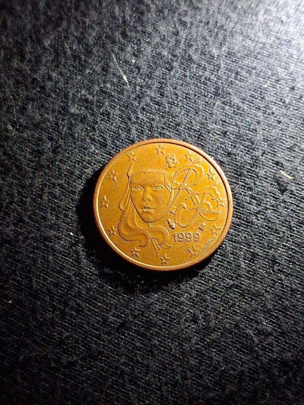 Zeldzame Franse 5 Cent Euro Munt 1999, Postzegels en Munten, Munten | Europa | Euromunten, Ophalen of Verzenden, Frankrijk, 5 cent