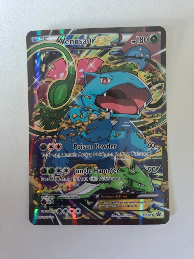 Venusaur EX (XYPR 123), Ophalen of Verzenden, Zo goed als nieuw