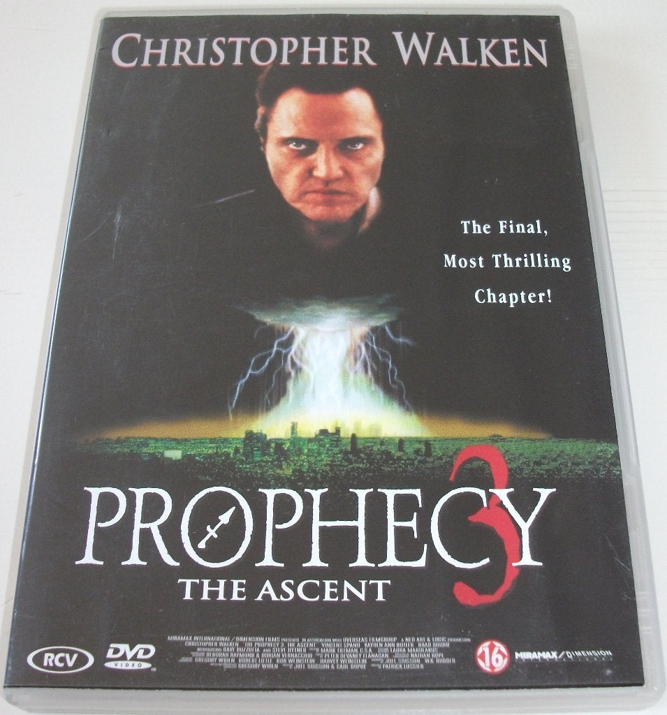 Dvd *** PROPHECY 3 *** The Ascent, Vanaf 16 jaar, Ophalen of Verzenden, Zo goed als nieuw, Overige genres