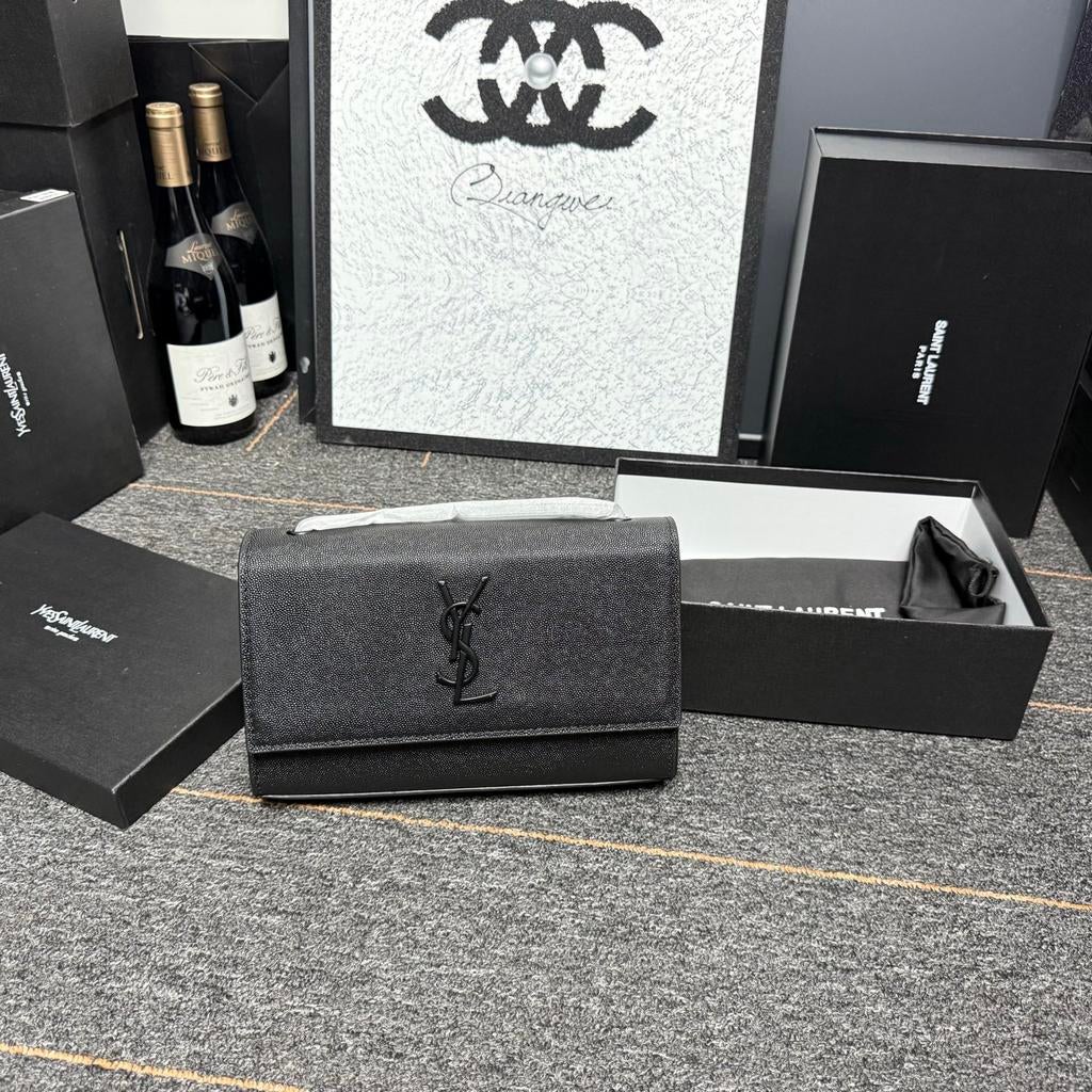 Ysl tas handtas bag crossbody, Ophalen of Verzenden, Zo goed als nieuw, Zwart, Handtas
