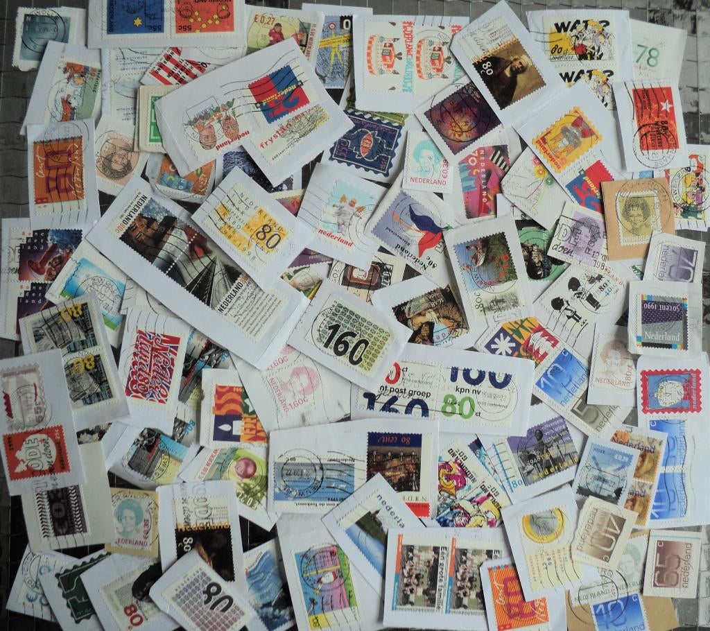 7239 ca 100x onafgeweekt nederland, Postzegels en Munten, Ophalen of Verzenden