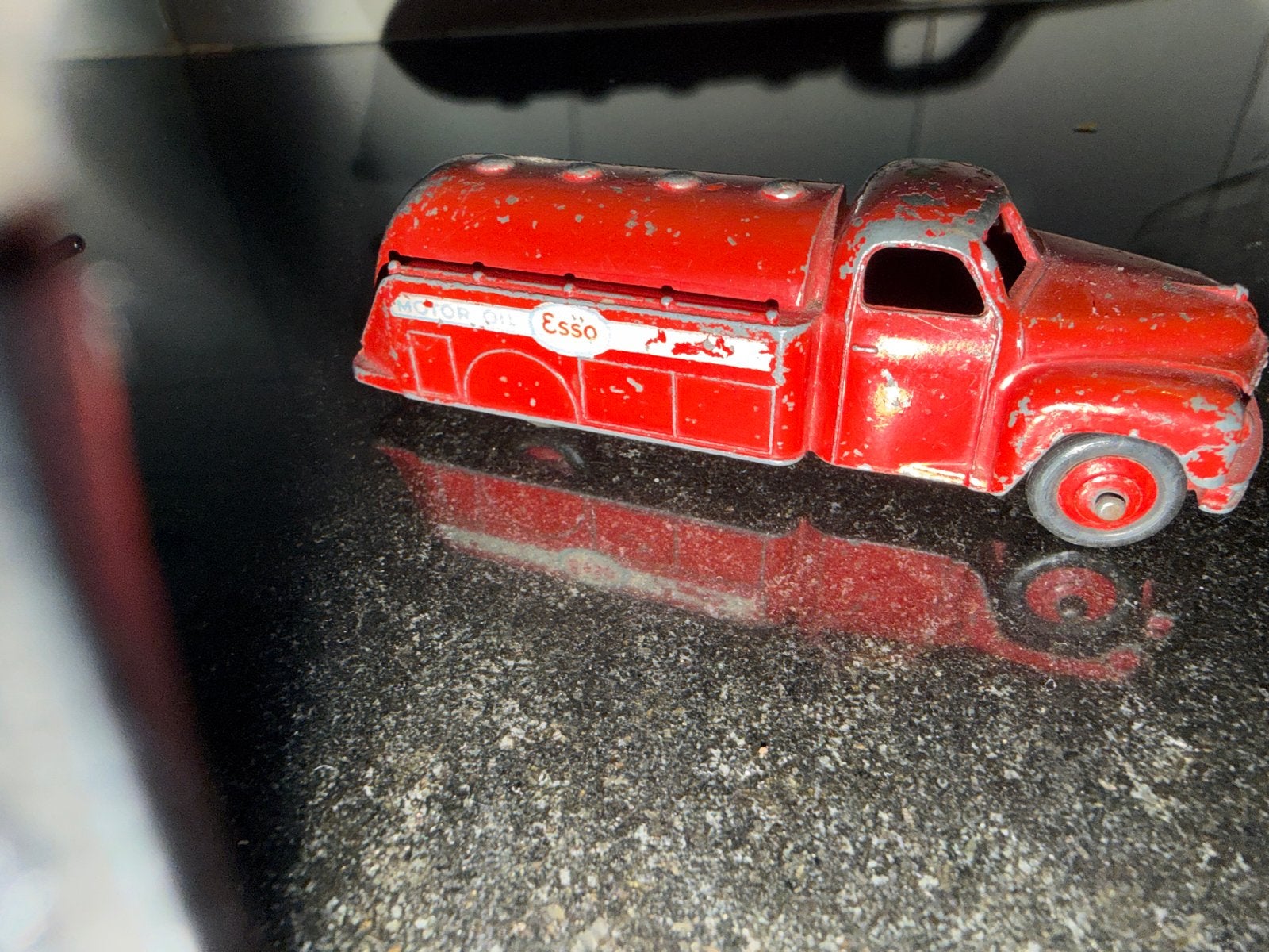 Dinky Toys Studebaker Tanker Esso - Originele Staat, Gebruikt, C, Cc, Dinky Toys