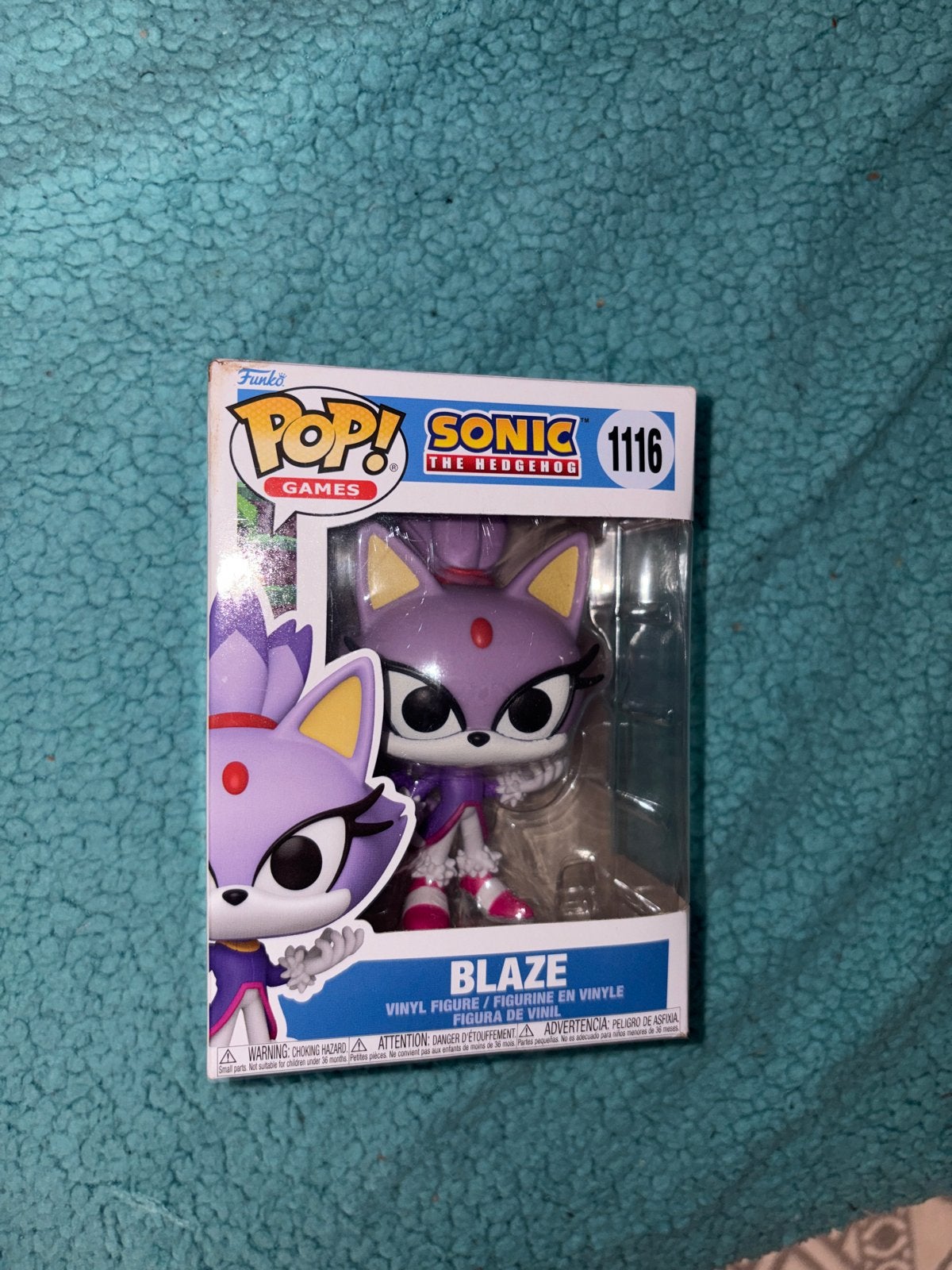 Funko Pop! Sonic the Hedgehog - Blaze #1116, Verzamelen, Ophalen, Nieuw