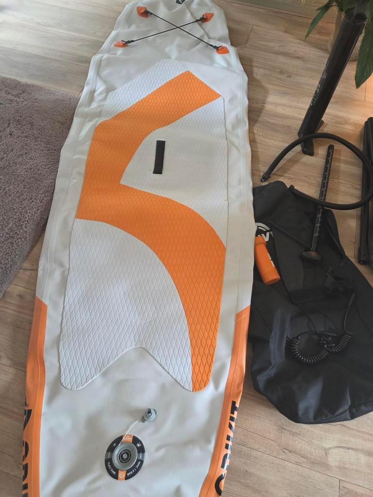Crivit SUP-board met peddel en pomp - Zo goed als nieuw, Ophalen of Verzenden