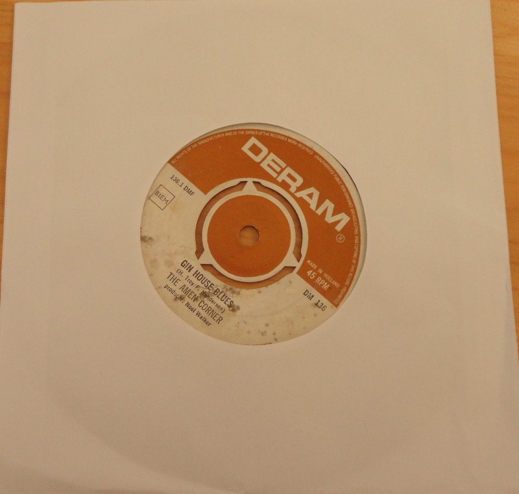 The Amen Corner > Gin House Blues, Ophalen of Verzenden, Gebruikt, 7 inch, Pop