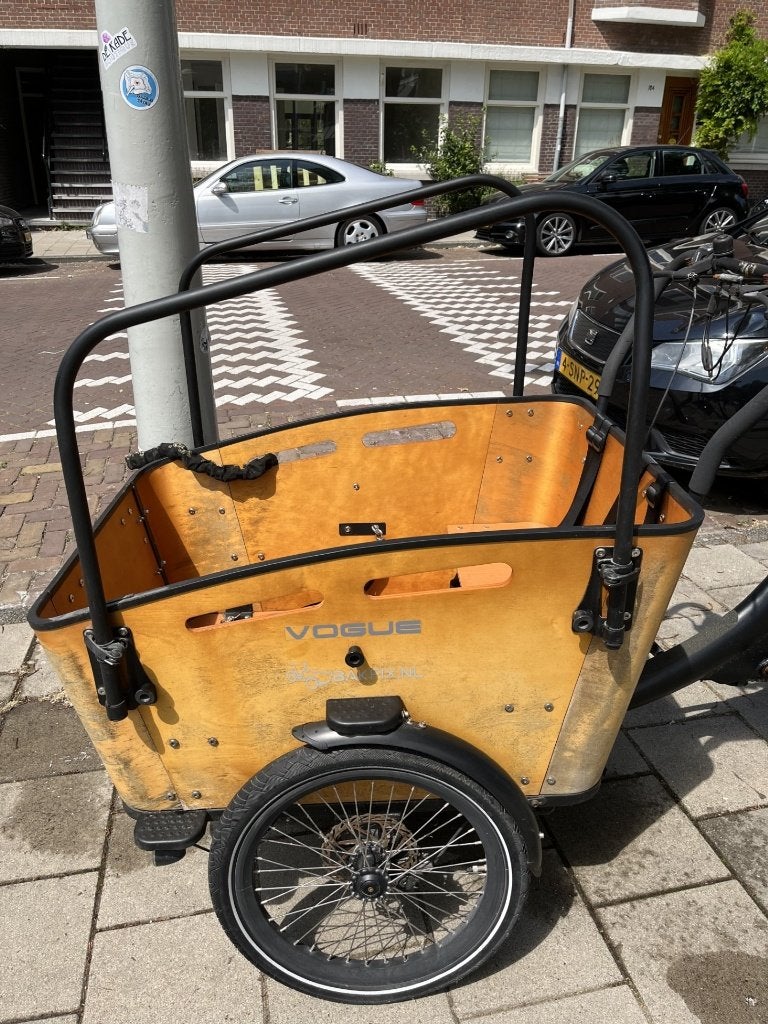 Bakfix Bakfiets gebruikt, Gebruikt, Goederen, Huif, Trommelrem