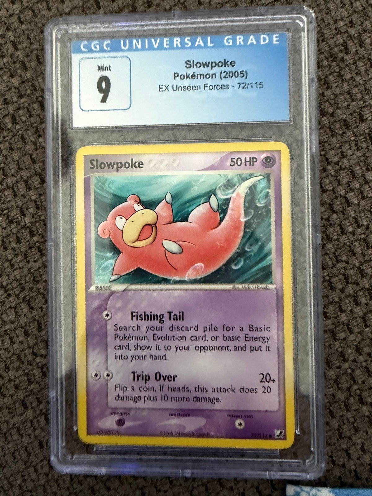 Slowpoke pokemon 2005, Ophalen of Verzenden, Zo goed als nieuw
