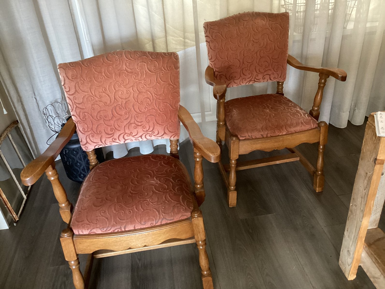 2 mooie oude stoelen, Ophalen of Verzenden