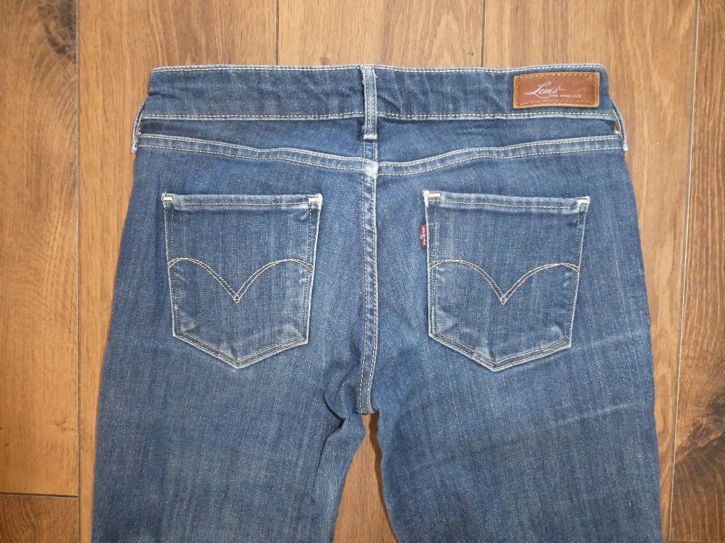 Levi's Demi Curve Skinny spijkerbroek maat 26-34, Blauw, Ophalen of Verzenden, Zo goed als nieuw, W27 (confectie 34) of kleiner