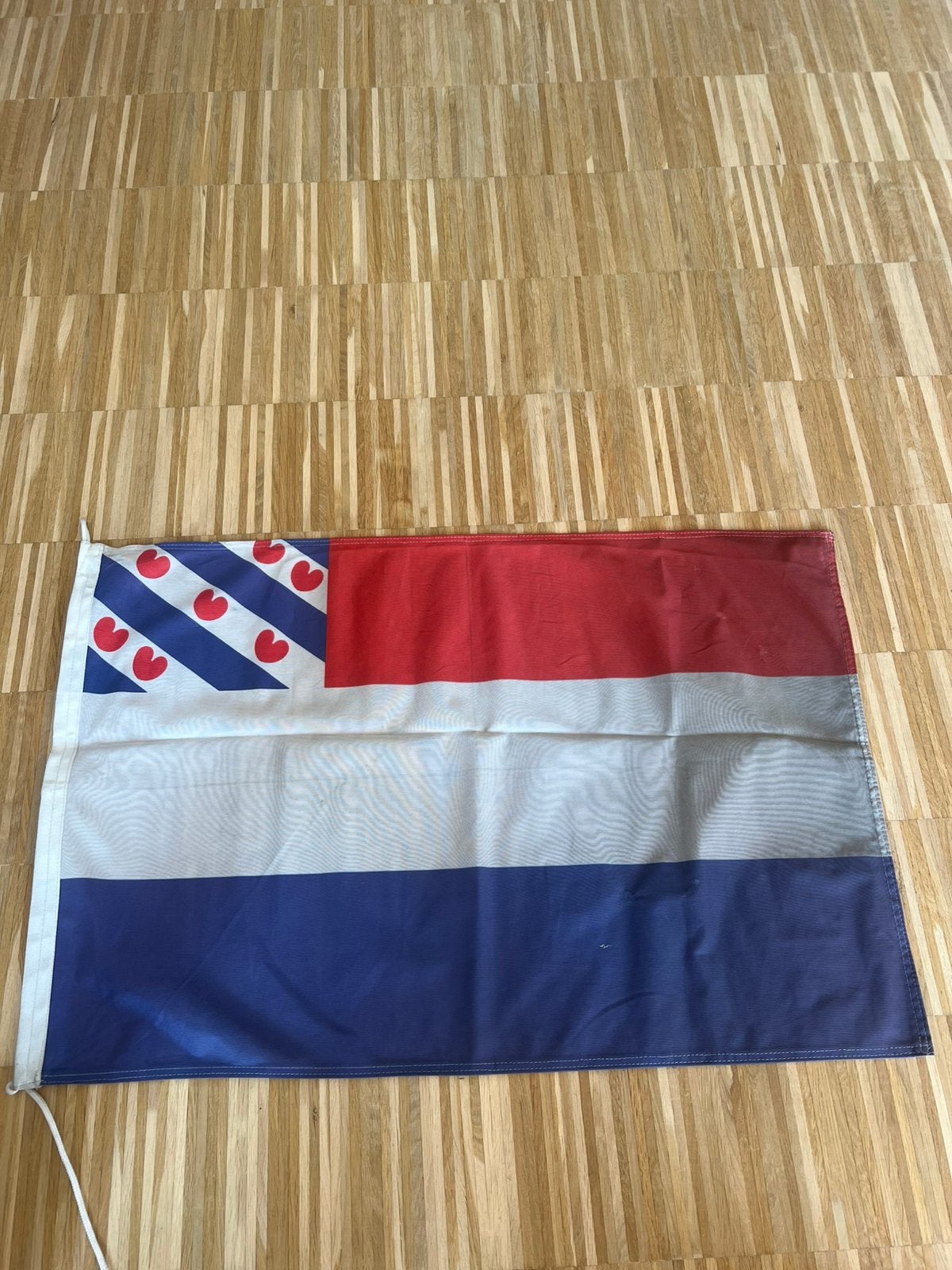 Fries nederlandse vlag, Ophalen of Verzenden, Gebruikt
