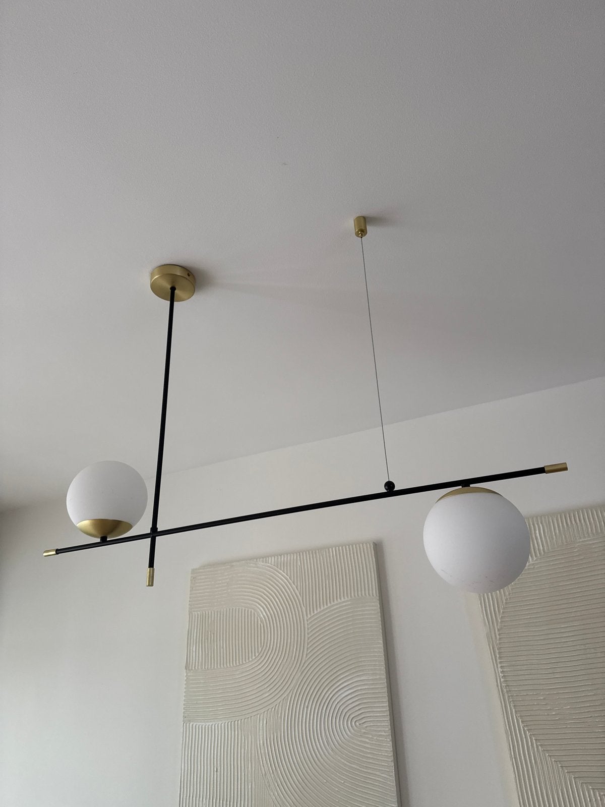 Westwing designlamp in goede staat, Ophalen, Zo goed als nieuw, Glas, E14 (klein)
