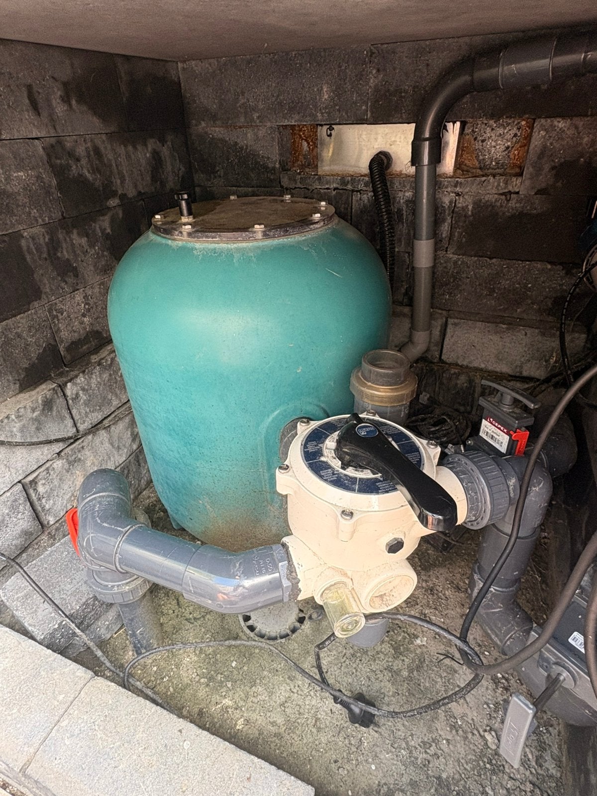 Beadfilter mer toebehoren en blower, Ophalen, Gebruikt, Vijverfilter