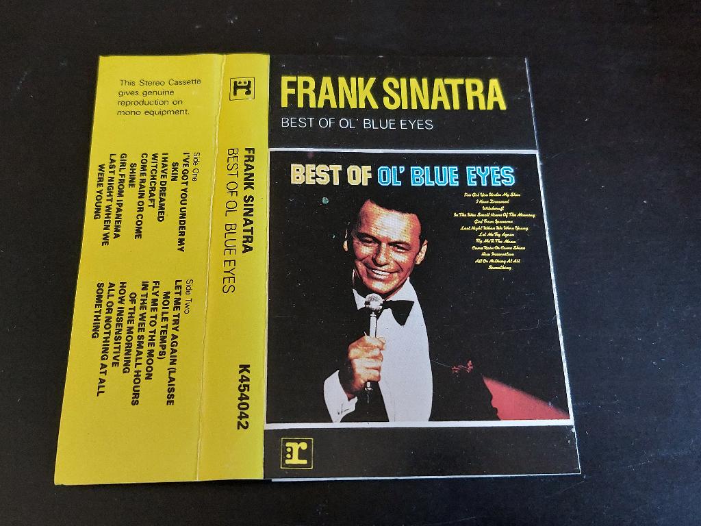 FRANK SINATRA - BEST OF OL' BLUE EYES (MC), Cd's en Dvd's, Cassettebandjes, 1 bandje, Ophalen of Verzenden, Zo goed als nieuw