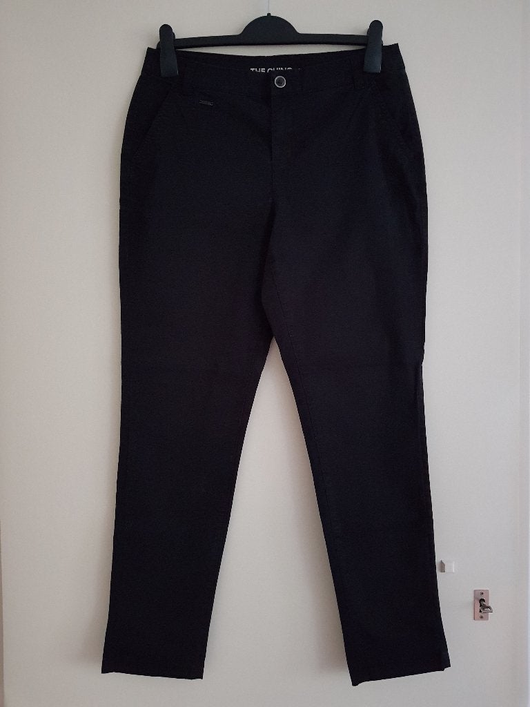 Broek / chino voor dames -- maat 38 / M -- Yessica, Maat 38/40 (M), Ophalen of Verzenden, Zo goed als nieuw, Lang