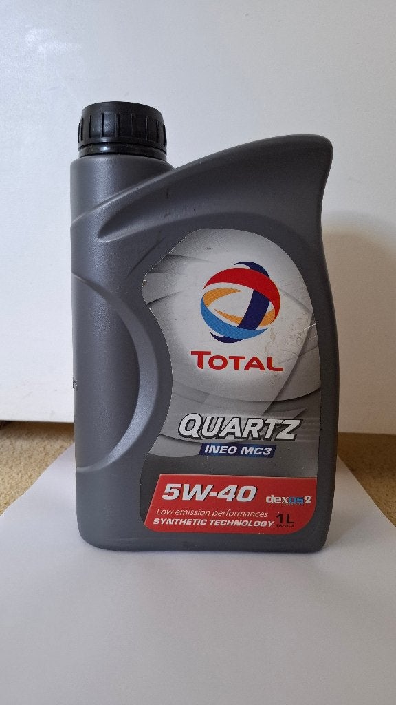 1 liter olie, Total Quartz INEO MC3, 5W-40, Ophalen